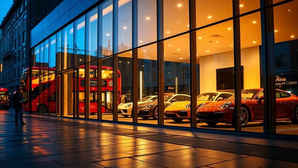 Car Showroom Glazing Earlsfield