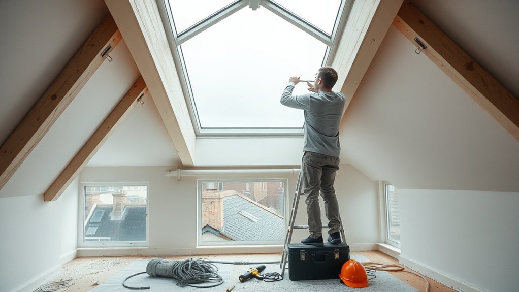 Electric Skylight Installation Earlsfield