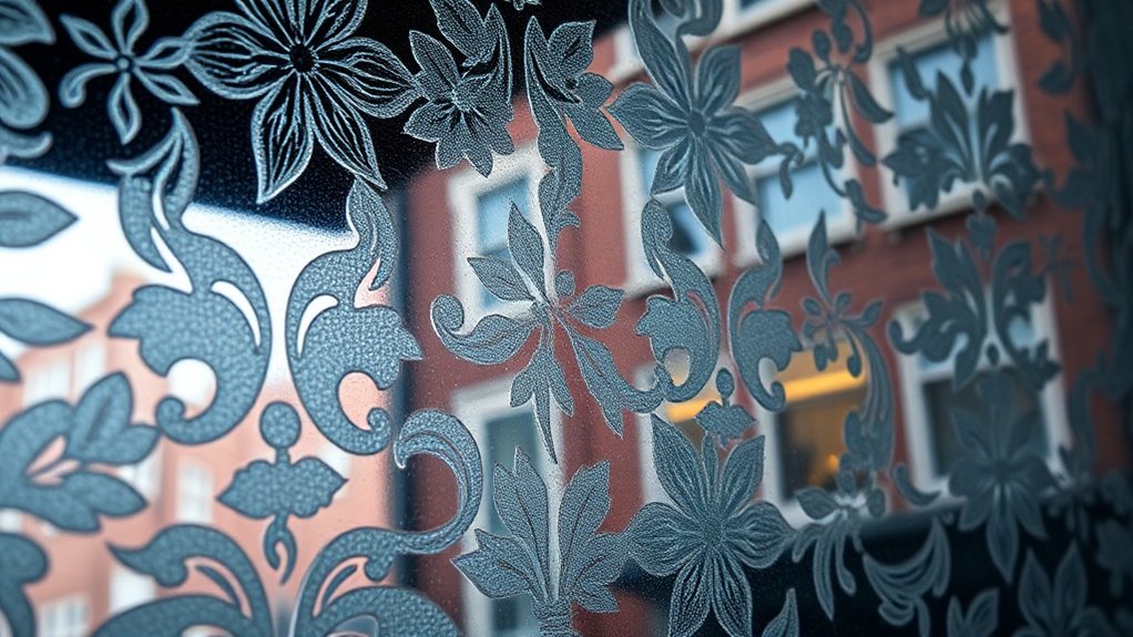 Patterned Decorative Glass Earlsfield