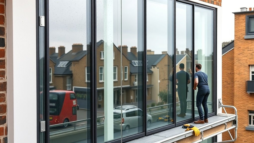 Polycarbonate to Glass Conversion Earlsfield
