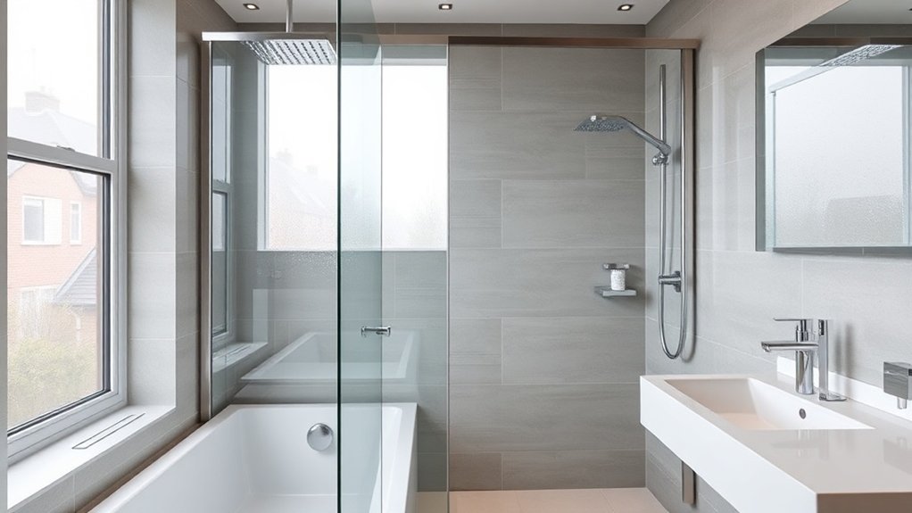 Semi-Frameless Shower Screens Earlsfield