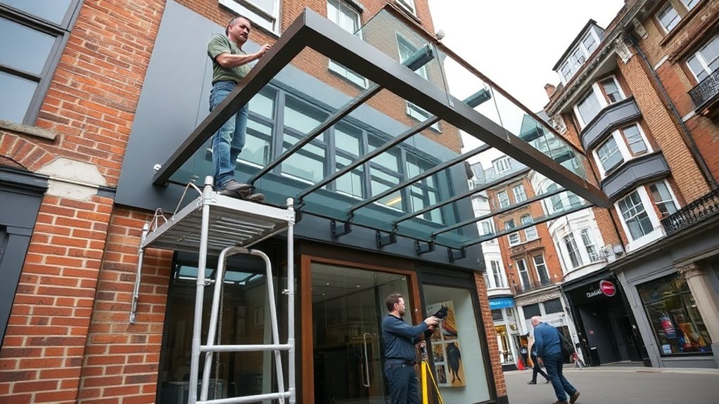 Shopfront Canopy Earlsfield